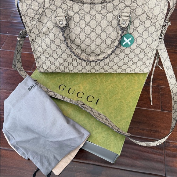 Gucci x Balenciaga Bag NWT & box & dust bag! - Picture 2 of 13